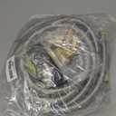 24Ft High Pressure Braided Propane Hose Extension and fittings with Conversion Coupling 3/8" Flare to 1/2" Female NPT, 1/4" Male NPT, 3/8" Male Flare for BBQ Grill, Fire Pit, Heater