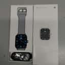 Smart Watch for Women Men(Answer/Make Call), Smartwatches with Heart Rate/SpO2/Sleep/Stress Monitor, IP68 Waterproof Activity Tracker for Android iPhone, 100+ Sports Fitness Watches (Gray, 2.01)