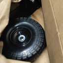 Heavy Duty Panel Dolly, All-Terrain Slab Dolly with 1000 LB Weight Capacity,10-inch Wheels (Black Solid Tire)-Patent Pending