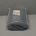 Ameritex Pet Bed Blanket Reversible 100% Waterproof Velvet Super Soft for Sofa and Bed (52x82 Inches, Light Grey+Grey)