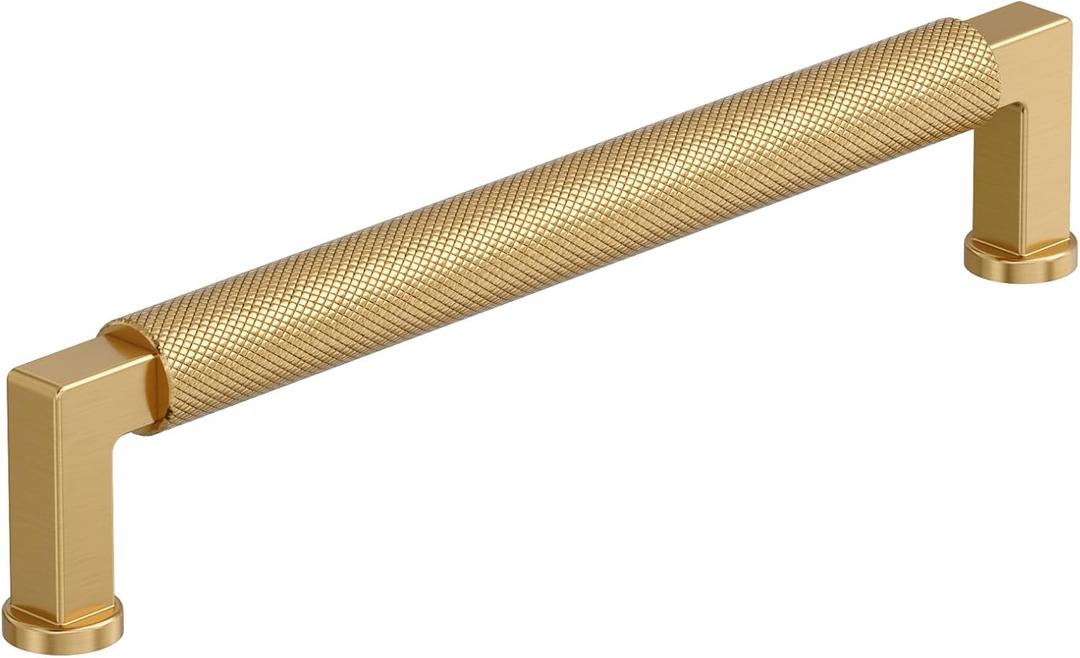 Amerock Balata 6-5/16 inch (160mm) Center-to-Center Champagne Bronze Cabinet Pull, BP37625CZ