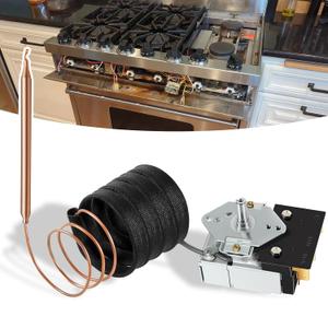 PB010036 Bake/Broil Oven Thermostat, Replace for Viking Thermostat Fryer Bake Broil Part KKB-9-48, 22A 120-250 VAC Max Temp 606F for Viking, Awoco and Other Gas Range Stoves