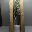 HAIHONG 2Packs 4FT Artificial Ficus Trees with Realistic Leaves and Natural Trunk, Faux Ficus Tree with Sturdy Plastic Nursery Pot, Fake Ficus Tree for Office Home Farmhouse for Indoor Outdoor Decor