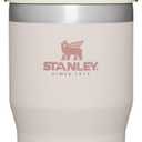 Stanley IceFlow Flip Straw Tumbler with Handle 20 oz | Twist On Lid and Flip Up Straw | Leak Resistant Water Bottle | Insulated Stainless Steel |BPA-Free | Rose Quartz