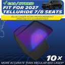 Michelin Vehicle Mats, Premier Series All-Weather TPE Custom Fit Liner for 2027 Kia Telluride 7 & 8 Seats Trunk Mat (1 Piece)