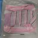 Kuoser Dog Surgery Recovery Suit, Soft Breathable Dog Recovery Suit for Female Spay Male Nueuter, Anti Licking Puppy Onesie Pet Surgical Suit for Dogs Abdominal Wounds Skin Disease, Pink Strips M (Medium (Back: 13.4" - 16.1"; Weight: 14 - 25LB))