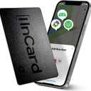 Wallet Tracker Card for Both Googles Find Hub and Apple Find My, 5 Years Battery Life Ultra-Thin Android Tracker Card, IP68 Waterproof Wallet Finder for Passport, Purse,Gags,2 Packs
