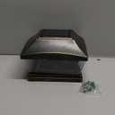 Solar Post Cap Lights Outdoor LED Lighting Deck Fence Two Modes Warm White 6x6 Wooden Brushed Copper 