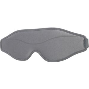 Sleep Eye mask, Three-Dimensional Breathable Blackout Eye mask, nap Protection Eye mask (Silvery)