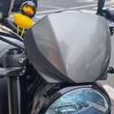 Motorcycle Windshield Windscreen fit for Triu-mph Trident 660 Trident660 Trident-660 2021 2022 2023 2024 2025 Motorcycle Accessories Wind Deflectors (Titanium)