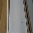 WELLAND 36 inch White Mission Floating Shelves for Wall, Bathroom Wall Mount Shelves, Wood Modern Display Shelves, Book Shelves,for Bedroom,Living Room and Kitchen (35 1/2" x 9 1/4" x 2")