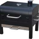 GasOne Portable Tabletop BBQ Grill - 18-inch, 2-Tiered, Side Handles & Lid - Compact Charcoal Grill for Picnic & Tailgate