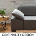 Homoyoyo Black Plastic Sofa Feet Set of 4, 7.5cm Height Bed Risers L-Shaped Plastic Support Feet Riser Legs Easy Install Replacement Legs for Couch, Dresser and Bed, Elevating Design (15.00X15.00X7.50CM)