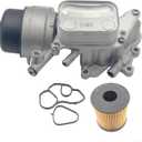 AMCC Engine Oil Cooler and Oil Filter Housing Compatible with Mini N18 Cooper 2011-2016 Mini Cooper Countryman 2013-2016 Cooper Paceman 1.6L Replace 11428643745 11427583112