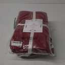 HALLEY Turkish 4 Pack Premium Bath Towels (4 Pieces) 650 GSM Highly Absorbent Super Soft 100% Cotton - 4 Bath Towels (Red)