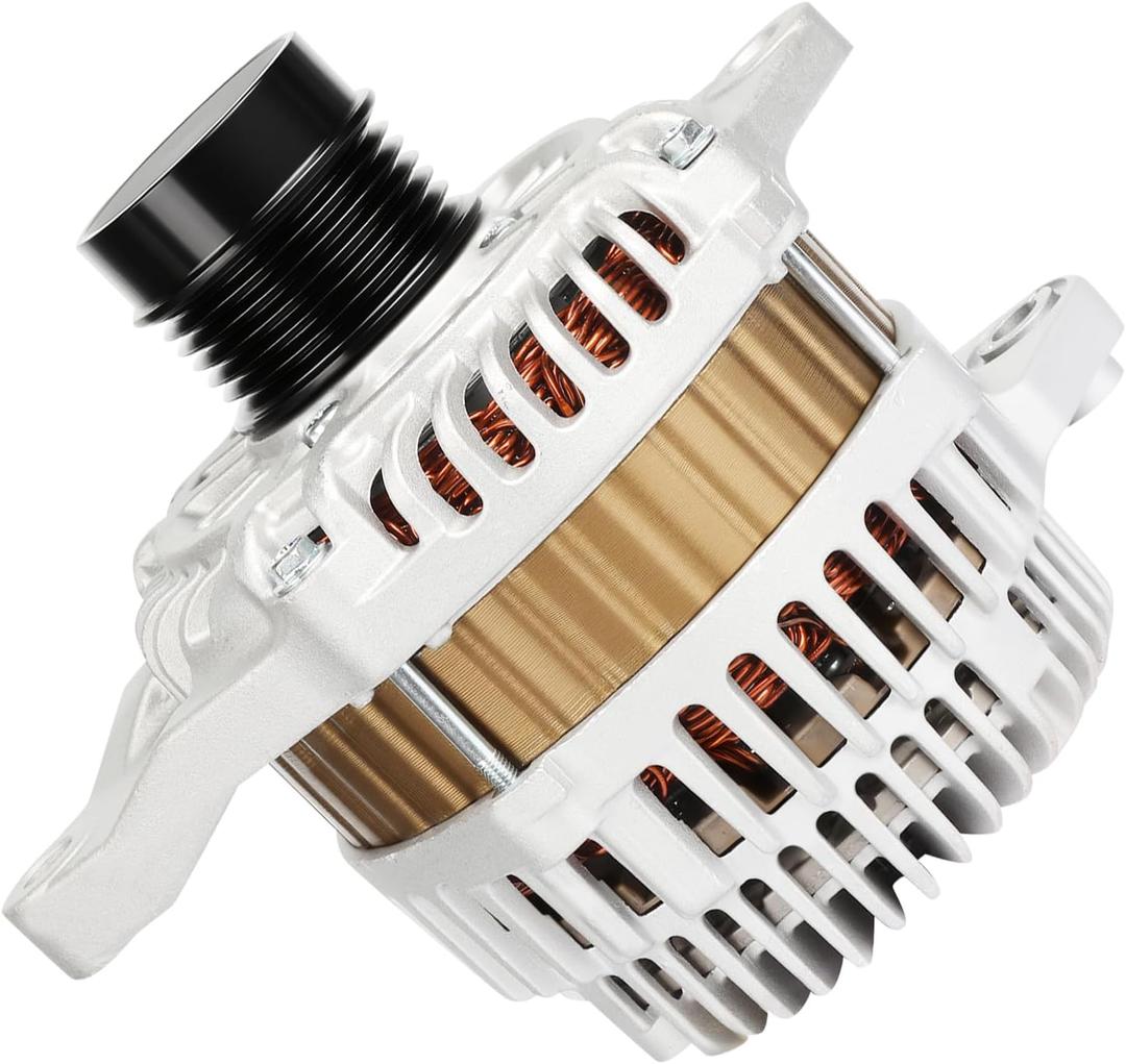 11231 115Amp Alternator for Chrysler 200 2011-2013,Cirrus 2007-2007,Sebring 2007-2010,for Dodge Avenger 2008-2013,Caliber 2007-2012,for Jeep Compass/Patriot 2007-2017 Replace#OE 11231N, 04801323AB