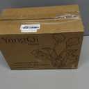 Water Hyacinth Hand Towel Box Cover Compatible with Disposable Paper Hand Towels, Wicker Paper Towel Holders, Hand Towel Holder for Bathroom, Car, Tabletop, by YANGQIHOME