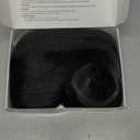 Men's Short Black Bob Wig with Full Bangs Unisex Funny Costume Wig for Men Halloween Cosplay Party (Adults)