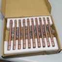khtumeware 10 Pack 6 Inch(152mm) Vintage Antique Copper Cabinet Pulls Kitchen Cabinet Hardware for Cupboard Drawer Handles Dresser Pulls (6"(152mm) Hole Center)