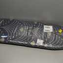Ironing Board 43x13, RAINHOL Full Size Iron Board with Thick Padded Cover, Adjustable Height, Foldable Ironing Table with Hanger, Black Gold Pattern