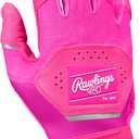 Rawlings | Youth Workhorse Baseball Batting Gloves | Electric Unicorn Pink | Small