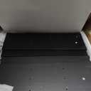 Shintenchi Bathroom Wall Medicine Cabinet with 2 Door, Bathroom Storage Organizer Over The Toilet,Space Saving Storage with 3-Tier Shelves,Solid Black (1 pcs)