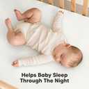 KeaBabies 2-Pack Muslin Crib Sheets for Boys, Girls - 100% Organic Cotton Fitted Baby Crib Mattress Sheet, Soft Breathable Standard Toddler Bed Cover Bedding Set, Neutral, Durable 52x28 (Soft White)
