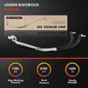 A-Premium Engine Oil Cooler Line Hose Assembly Compatible with Chevrolet Caprice 1994 1995 1996 V8 5.7L