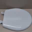 Bemis Classic Colors Slow Close Toilet Seat, Easy Clean Hinges and Durable Plastic Seat, Made in USA, Round, Dresden Blue