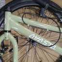AVASTA Bilbo 24 Inch Kids Bike for Boys Girls 9 10 11 12 13 14 Years Old, Retro Style High Carbon Steel Bicycle with Adjustable Handlebars, Dual V-Brakes, Semi-Chain Guard, Kickstand, Army Green