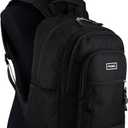 FUEL Laptop Durable Hiking Travel Commuter Carry On Casual Daypack Classic Bag Backpack, Black