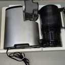 Juicer Machines with 5.8" Extra Large Feed Chute, Cold Press Juicer For Whole Vegetables and Fruits, 400W Professional Slow Masticating juicer Easy to Clean for Batch Juicing (Titanium Gray) (Titanium Gray)