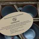 famiware Mercury Coffee Mugs 13 oz, Coffee Mugs Set of 4 with Handle, Cups for Latte, Hot Tea, Cappuccino, Mocha, Cocoa, Dark Grey