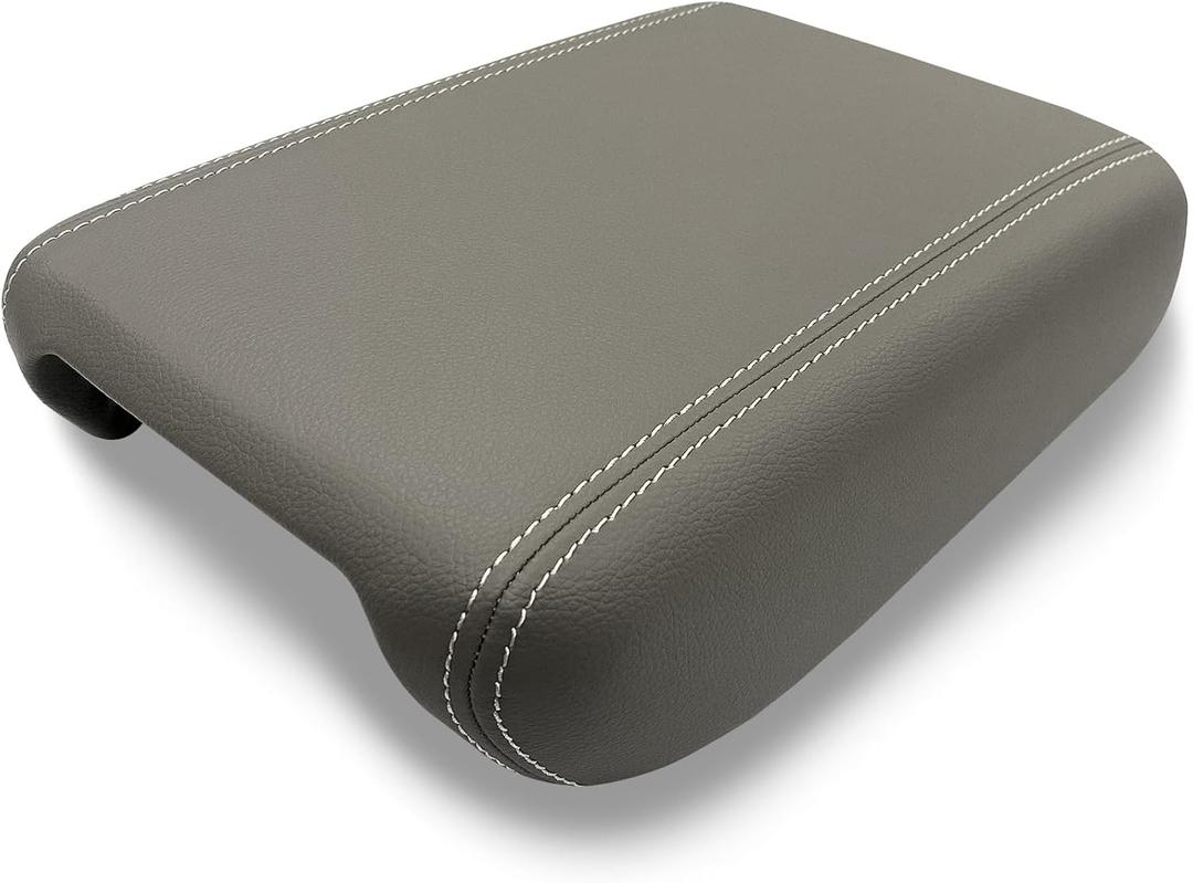 UMISHI Center Console Armrest Cover Lid Kit Replacement for 2007-2017 Chevy Traverse GMC Acadia Black OE: 22905370(Grey)