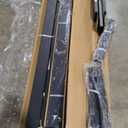 ZIYOO 18 Inch Full Size Metal Bed Frame, Heavy Duty Sturdy Platform with Steel Slat Support, No Box Spring Needed, Easy Assembly, Noise-Free Design, Under Bed Storage Space, Black