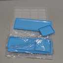 4 Packs Domino Molds and Dominoes Box Molds, CNYMANY 92 Cavities Double 12 Silicone Epoxy Resin Casting Jumbo Mold Clay Mold Storage Box Mold for DIY Pendant Jewelry Crafts Making Tool