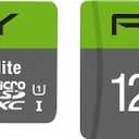 PNY 128GB Elite Class 10 U1 microSDXC Flash Memory Card - 100MB/s, Class 10, U1, Full HD, UHS-I, Micro SD (Pack of 2)