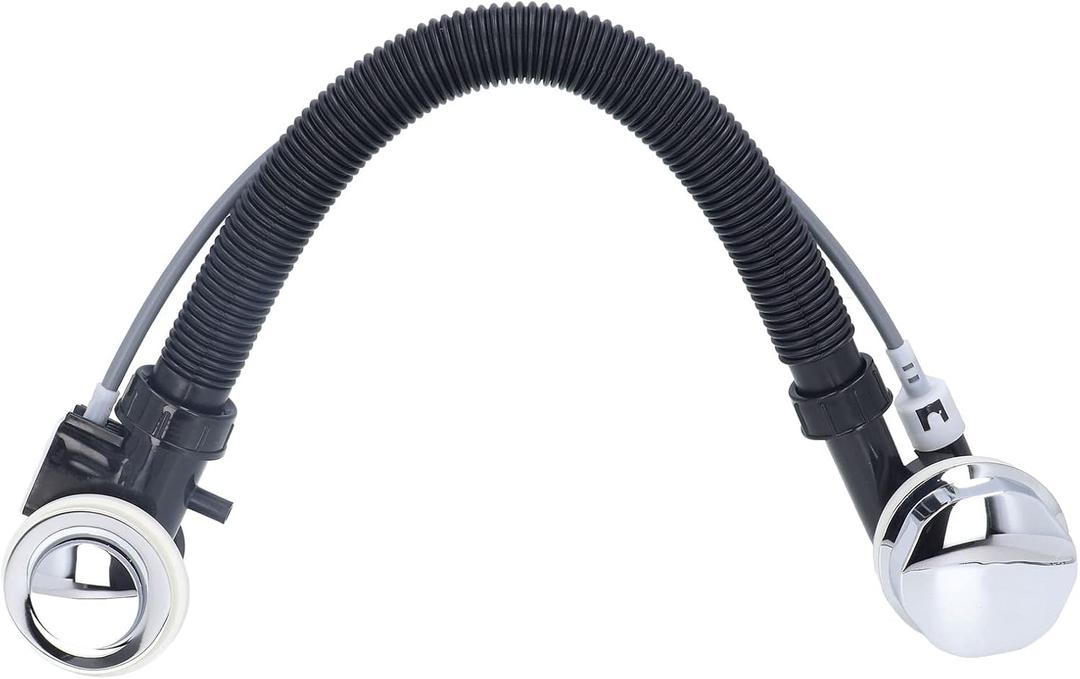 Aramox Overflow Drain Pipe, Bathtub Overflow Drainer Concealed Flexible SPA Bathtub Overflow Drain Pipe for Kitchen Bathroom