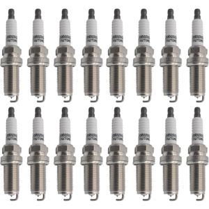 Autowxjq Iridium Spark Plug 16pcs Replace Chrysler Dodge Jeep Ram 4.7L 5.7L 6.4L V8