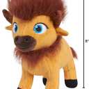 Netflix Ridley Jones 8-Inch Collectible Plush Stuffed Animal, Fred, Bison, Soft Plushie, Kids Toys for Ages 3 Up by Just Play