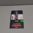 NEBO Mini Larry 500 Pocket Flashlight | 500 Lumens, 2 Light Modes, Compact, Rechargeable COB Work Light & Mini Flashlight, Magnetic Base & Steel Clip, Waterproof, Includes USB-C Charging Cable