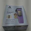 Andis Easy Clip Adjustable Blade Cordless II Dog Clipper, 10 Piece Kit, Lithium-Ion Battery, Purple, 560017