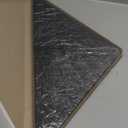 Bathroom Corner Shelves for Shower - Adhesive / Stick / Drill / No Drill - 16" Strong Black Floating Corner Shelf for Tiled Wall, Bathroom, Inside Shower Caddy, Shelf Wall Mount Triangular, Organizer