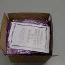 Anderson's Metallic Lavender Tinsel Twist Garland, 25ft Holiday Decoration, Christmas Tree Trim, Parade Float Decor, Party Supplies, Halloween, Graduation, Indoor/Outdoor Event Garland