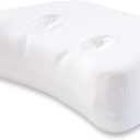 Side Sleeping Pillow | Height Adjustable | Ear Pain Relief | CPAP Pillow | Wrinkle Prevention | TMJ | Advanced Memory Foam with Soft Cover (Soft)
