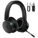 RYR Wireless Gaming Headset Bla, Black