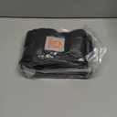 Tomkas Small Dog Sling Carrier - Adjustable Strap & Zip Pocket - Suitable for Puppies (Black)