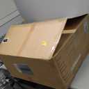 Bme Georgina Solid Wood Mid-Century Modern Side Table with Drawer  Fully Assembled Bedside Table with Rustic Geometric Pattern for Living Room or Bedroom (Walnut)