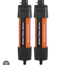 4 Pack Water Filter Straw - Portable, Compact, Multipurpose Water Purification Device for Emergency Kits, Outdoor Activities, Camping, Travel