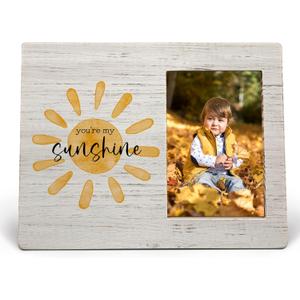 MAQIKA You are My Sunshine Wood Photo Frame for 4x6 Photos, Sunshine Picture Frame, Kids Picture Frame, Baby Frame, Birthday Gift for Daughter Son Children, Love Gifts for Kids Baby Boys Girls